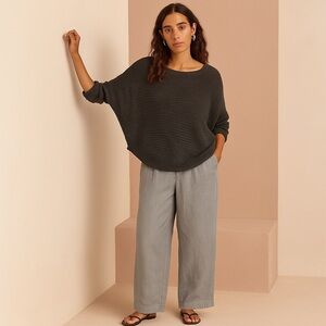 Poetry Wool Linen Wide Leg Pants Size 12